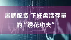 展鹏配资 下好盘活存量的“绣花功夫”